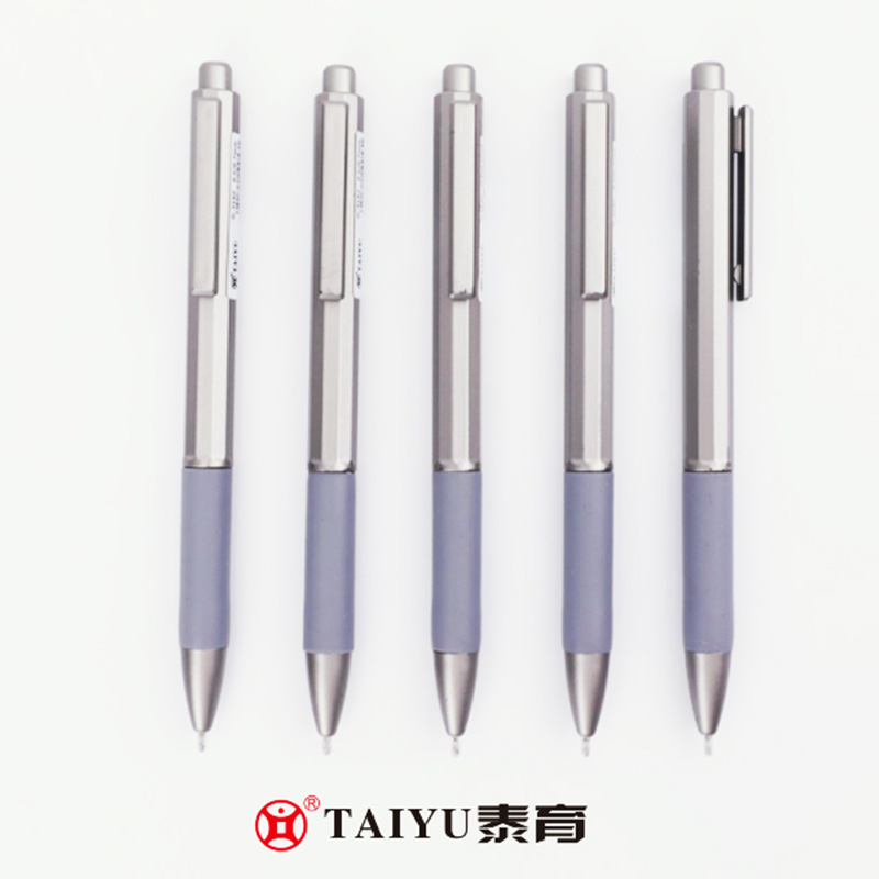 ปากกาเจลสำหรับใช้ในสำนักงานพร้อมปากกาเจลสียาง Costomized 3192
