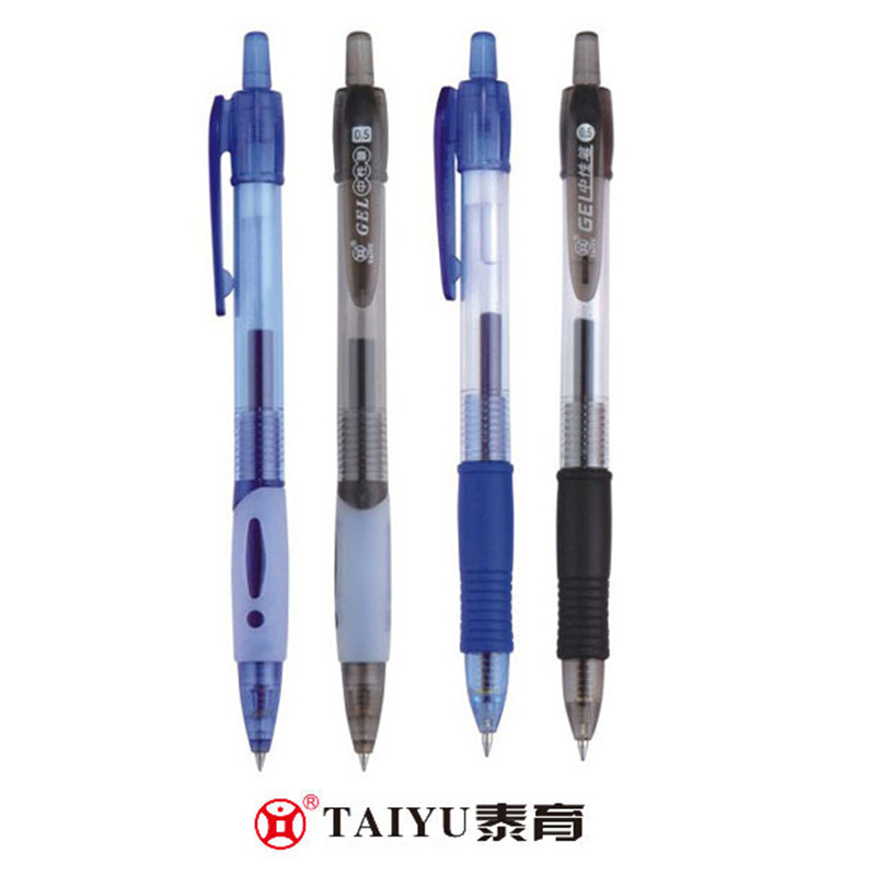 ปากกาลูกลื่นสำหรับใช้ในสำนักงานพร้อมระบบสีคลาสสิกสีน้ำเงินและสีดำปากกาลูกลื่น 988