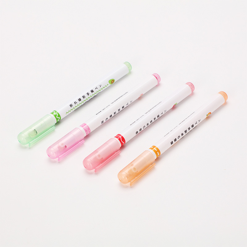ปากกาเน้นข้อความแบบลูกกลิ้ง HL-014